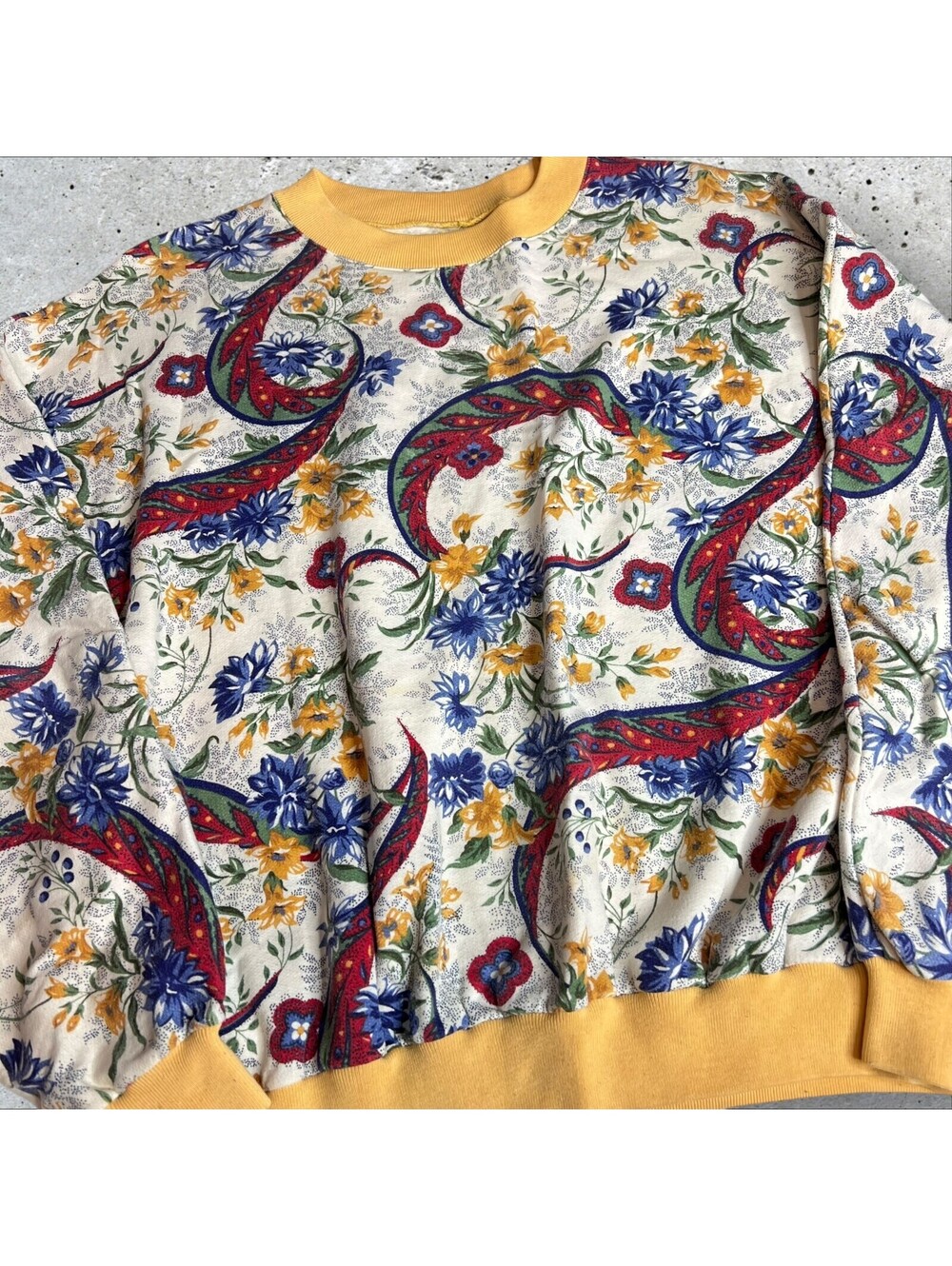 Vintage Grandma Sweater Crewneck Pullover Size XL